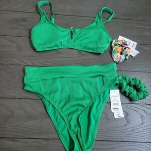 Bikini Hit Rewind by Coconut Beach swim swimwear bathing suit size xl 15/17
